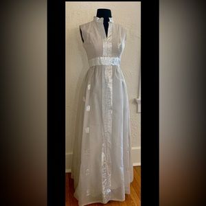 Vintage Silver Dress